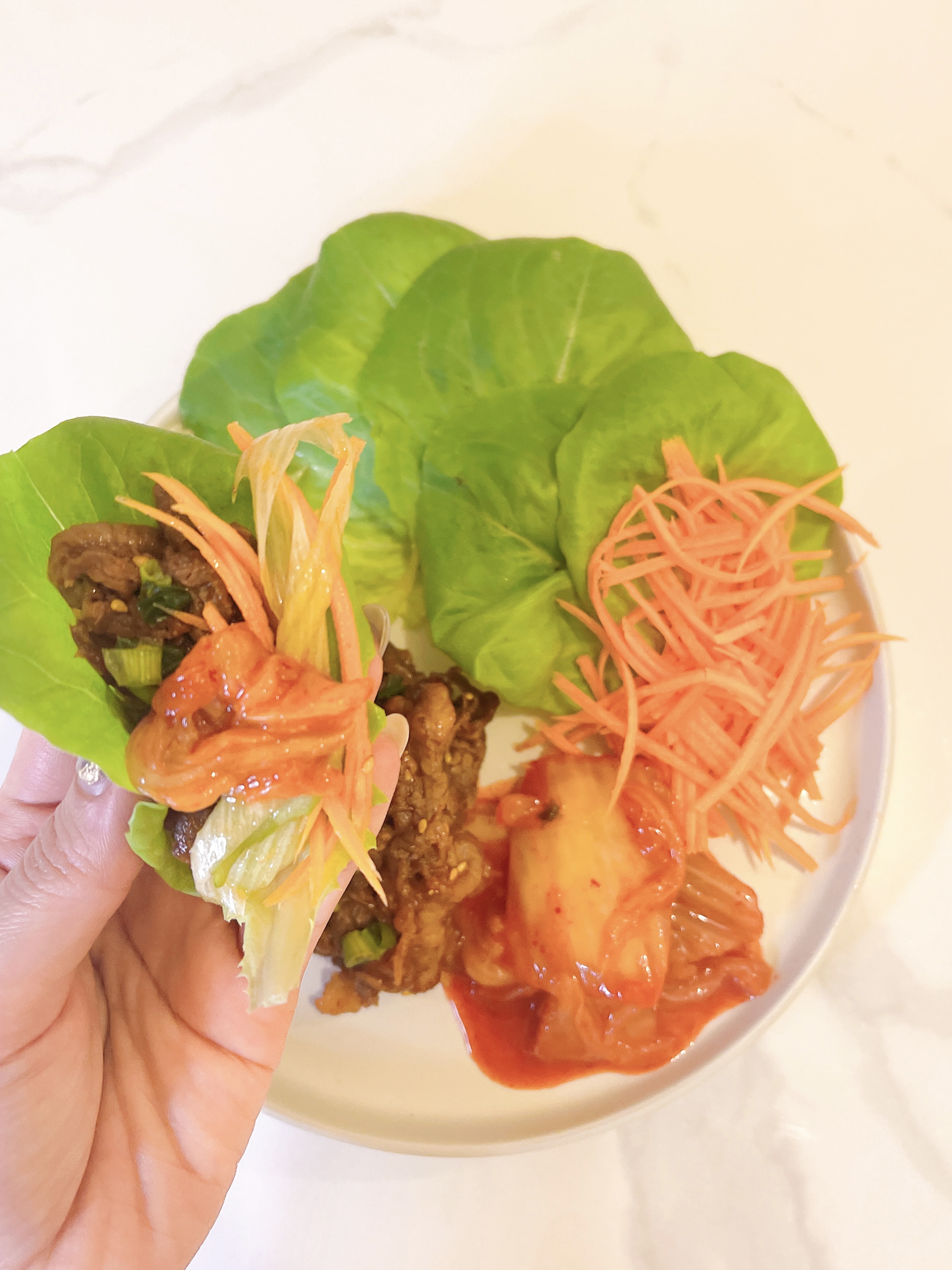 Korean Beef Lettuce Wraps (Bulgogi Lettuce Wraps)